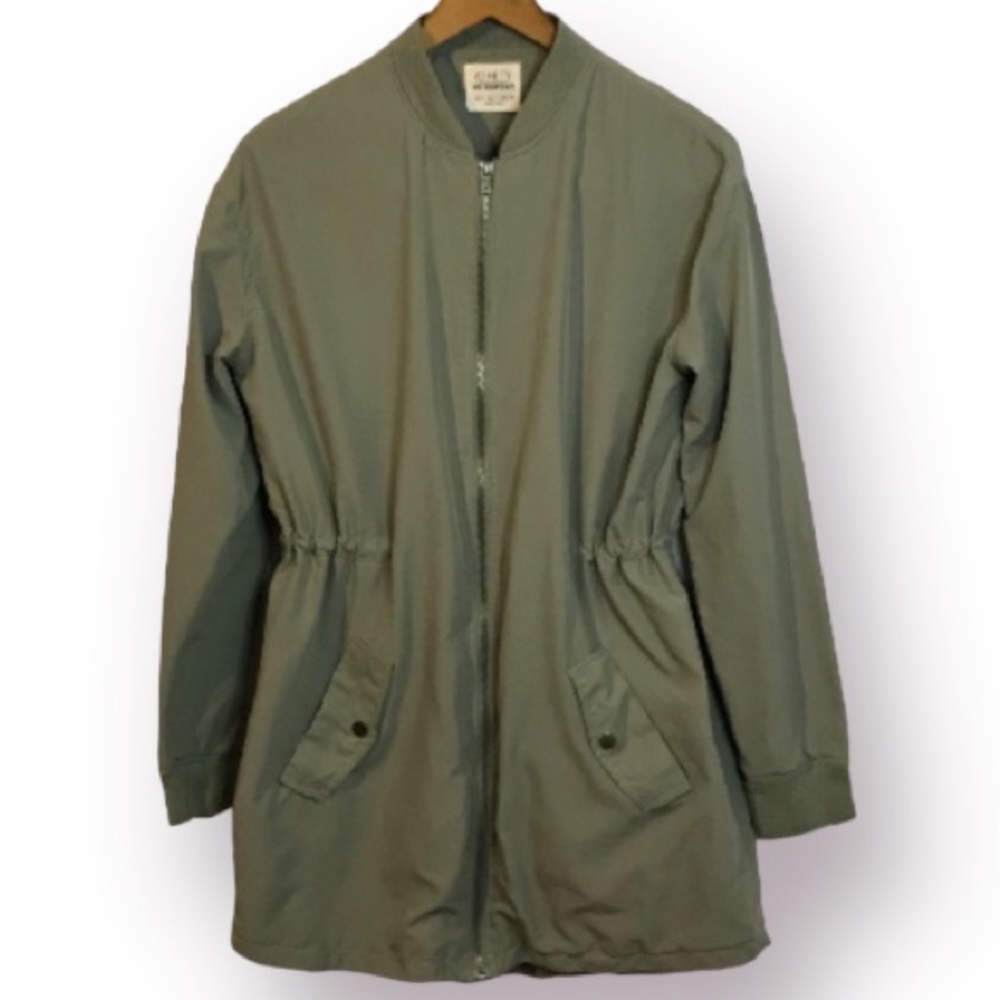 Ashley By 26 International Size S  Olive Green Lightweight Comfy StylishJacket